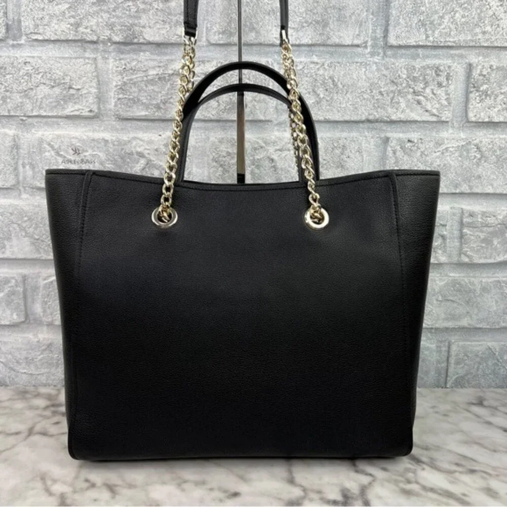 Kate Spade Infinite Large Triple Compartment Tote In Black